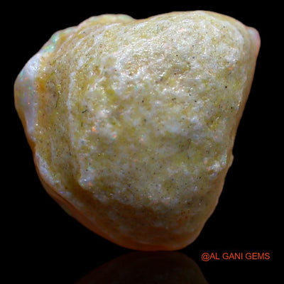 5.00 Cts Natural Australian Fire Opal Loose Gemstone Fancy Rough 14x13x7 mm R-768