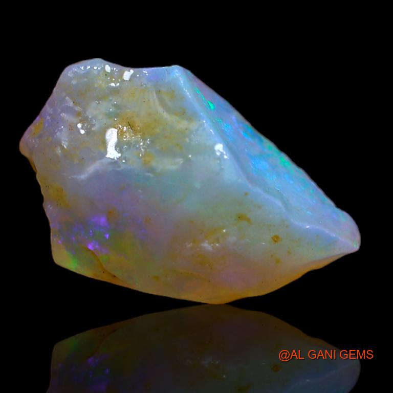 3.00 Cts Natural Australian Fire Opal Fancy Rough Loose Gemstone For Jewelry 15x10x5 mm R-769