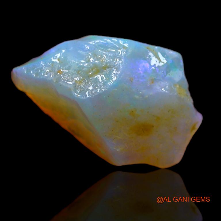 3.00 Cts Natural Australian Fire Opal Fancy Rough Loose Gemstone For Jewelry 15x10x5 mm R-769