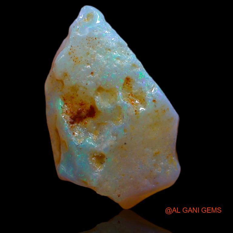 3.00 Cts Natural Australian Fire Opal Fancy Rough Loose Gemstone For Jewelry 15x10x5 mm R-769