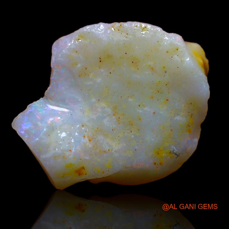 4.00 Cts Unheated Australian Fire Opal Loose Gemstone Fancy Rough Natural 16x13x4 mm R-779