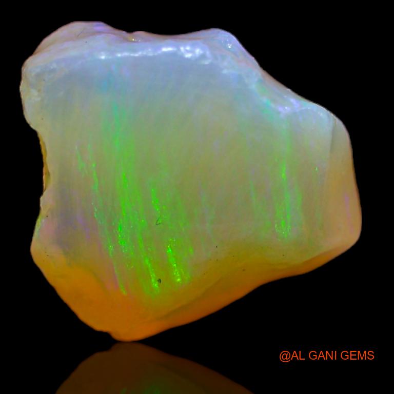 5.00 Cts Natural Australian Fire Opal Loose Gemstone Fancy Rough 12x11x6 mm R-780