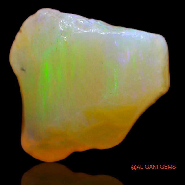5.00 Cts Natural Australian Fire Opal Loose Gemstone Fancy Rough 12x11x6 mm R-780