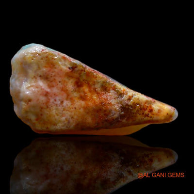 Natural Untreated Fire Opal Loose Gemstone Fancy Rough From Australia 4.00 Cts 17x8x7 mm R-781