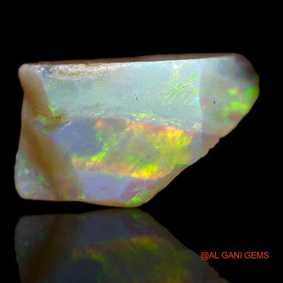 Natural Fire Opal Gemstone 3.00 Cts Loose Fancy Rough From Australia 13x7x6 mm R-786