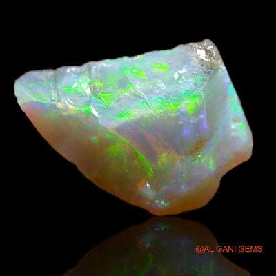 Natural Fire Opal Gemstone 3.00 Cts Loose Fancy Rough From Australia 13x7x6 mm R-786