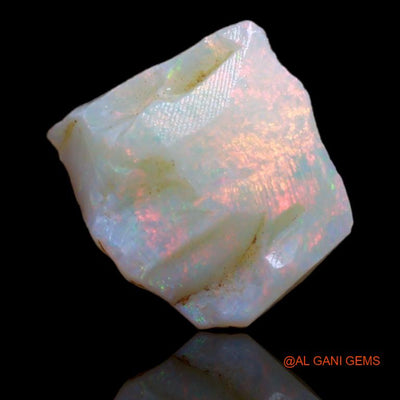 4.35 Cts Natural Australian Fire Opal Loose Gemstone Fancy Rough 11x10x5 mm R-78