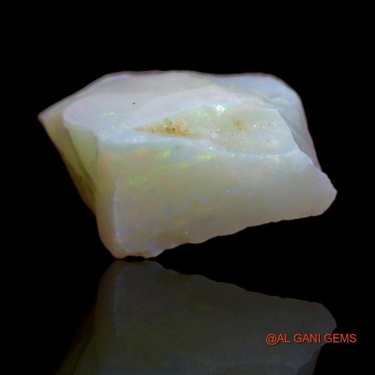 4.35 Cts Natural Australian Fire Opal Loose Gemstone Fancy Rough 11x10x5 mm R-78