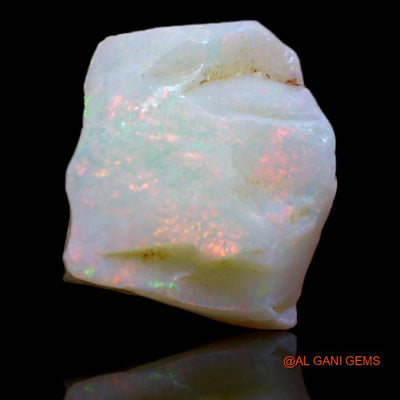 4.35 Cts Natural Australian Fire Opal Loose Gemstone Fancy Rough 11x10x5 mm R-78