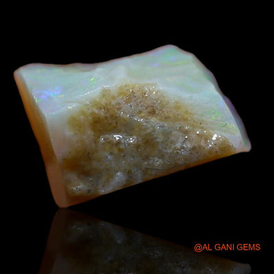 3.00 Cts Natural Australian Fire Opal Loose Gemstone Fancy Rough 11x9x5 mm R-790