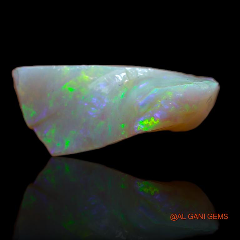 Natural Fire Opal Gemstone 2.00 Cts Loose Fancy Rough From Australia 15x6x6 mm R-792