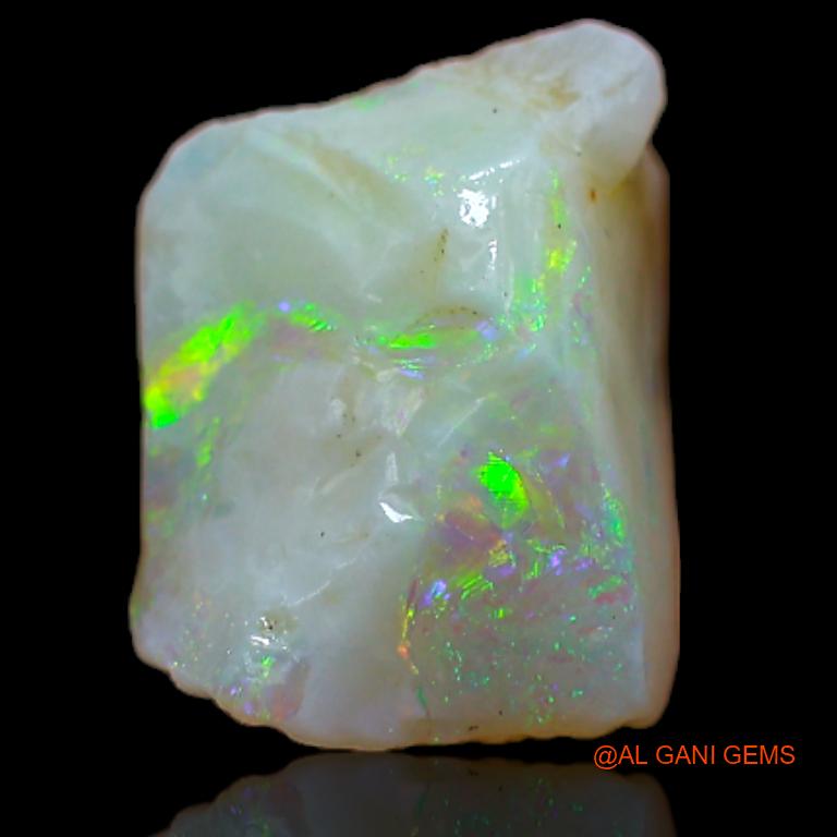 2.00 Cts Natural Australian Fire Opal Loose Gemstone Fancy Rough 10x7x6 mm R-794