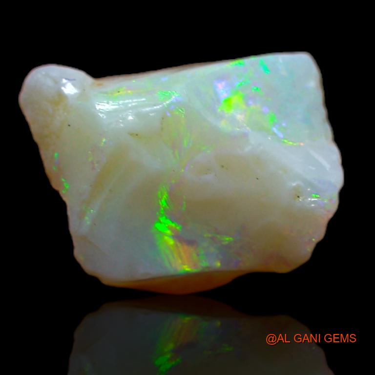 2.00 Cts Natural Australian Fire Opal Loose Gemstone Fancy Rough 10x7x6 mm R-794
