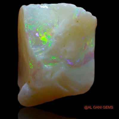 2.00 Cts Natural Australian Fire Opal Loose Gemstone Fancy Rough 10x7x6 mm R-794
