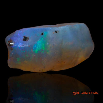 4.00 Cts Natural Australian Fire Opal Loose Gemstone Fancy Rough 14x7x6 mm R-795