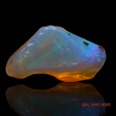 4.00 Cts Natural Australian Fire Opal Loose Gemstone Fancy Rough 14x7x6 mm R-795