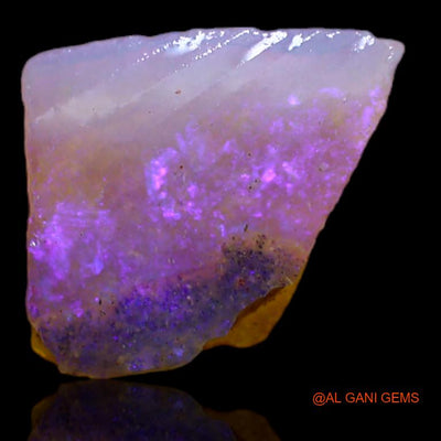 2.00 Cts Natural Australian Fire Opal Loose Gemstone Fancy Rough 11x9x3 mm R-796