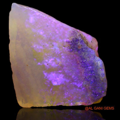 2.00 Cts Natural Australian Fire Opal Loose Gemstone Fancy Rough 11x9x3 mm R-796
