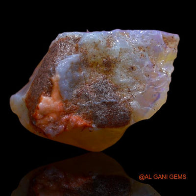 5.00 Cts Natural Australian Fire Opal Fancy Rough Loose Gemstone For Jewelry 17x12x5 mm R-797