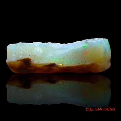 3.00 Cts Natural Australian Fire Opal Loose Gemstone Fancy Rough 17x9x4 mm R-798