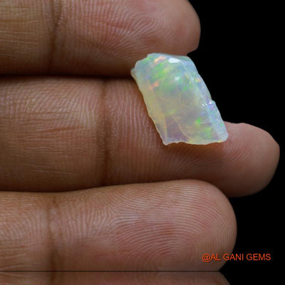 5.20 Cts Unheated Australian Fire Opal Loose Gemstone Fancy Rough Natural 9x4x25 mm R-7