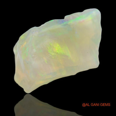 5.20 Cts Unheated Australian Fire Opal Loose Gemstone Fancy Rough Natural 9x4x25 mm R-7