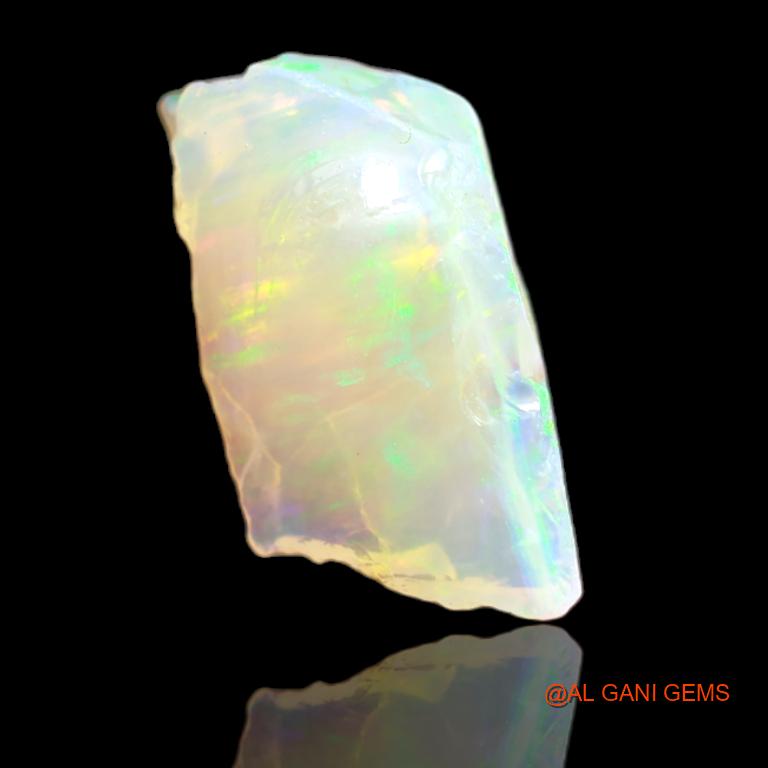 5.20 Cts Unheated Australian Fire Opal Loose Gemstone Fancy Rough Natural 9x4x25 mm R-7