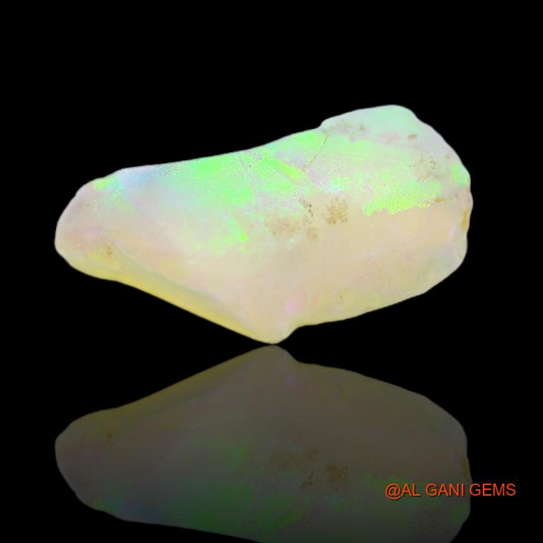 5.20 Cts Unheated Australian Fire Opal Loose Gemstone Fancy Rough Natural 9x4x25 mm R-7