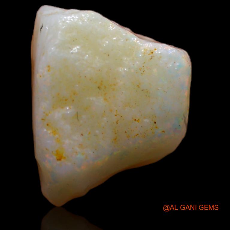 Natural Untreated Fire Opal Loose Gemstone Fancy Rough From Australia 4.00 Cts 12x9x5 mm R-800