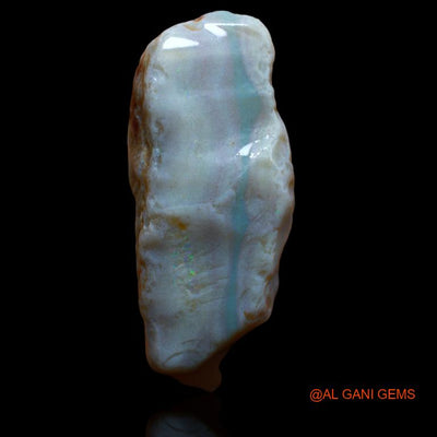 119.00 Cts Natural Australian Fire Opal Fancy Rough Loose Gemstone For Jewelry 56x26x13 mm R-801