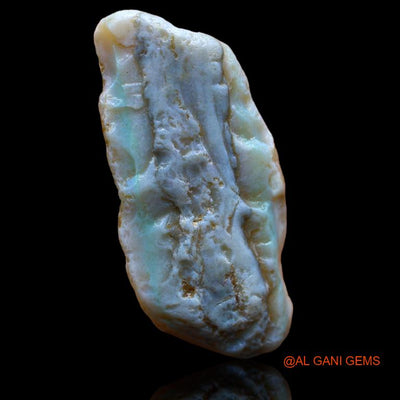 119.00 Cts Natural Australian Fire Opal Fancy Rough Loose Gemstone For Jewelry 56x26x13 mm R-801