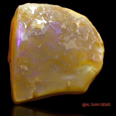 Natural Untreated Fire Opal Loose Gemstone Fancy Rough From Australia 72.00 Cts 36x35x10 mm R-805