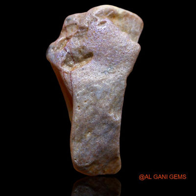 Natural Untreated Fire Opal Loose Gemstone Fancy Rough From Australia 44.00 Cts 40x21x10 mm R-809