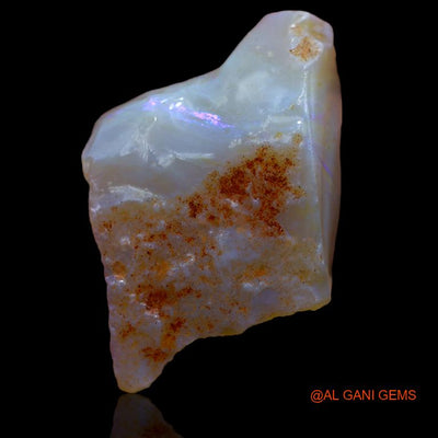 38.00 Cts Natural Australian Fire Opal Loose Gemstone Fancy Rough 34x22x19 mm R-820