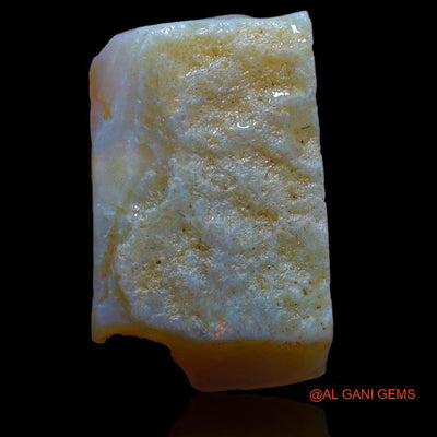 32.00 Cts Natural Australian Fire Opal Loose Gemstone Fancy Rough 31x19x6 mm R-821