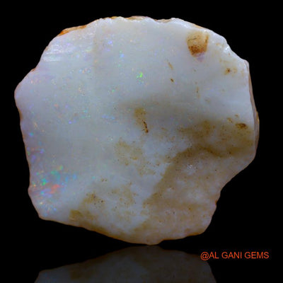 26.00 Cts Natural Australian Fire Opal Loose Gemstone Fancy Rough 28x27x5 mm R-822