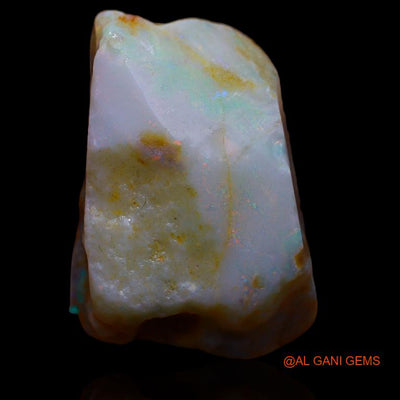40.00 Cts Natural Australian Fire Opal Loose Gemstone Fancy Rough 27x20x11 mm R-823