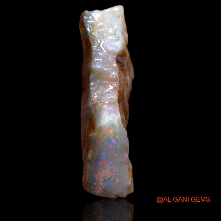 20.00 Cts Natural Australian Fire Opal Loose Gemstone Fancy Rough 28x23x6 mm R-828