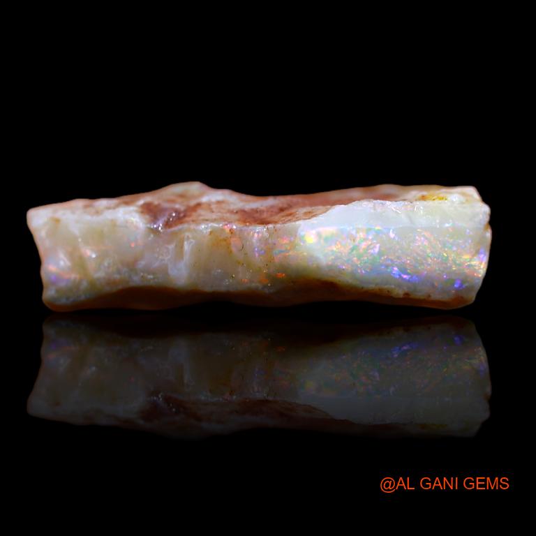 20.00 Cts Natural Australian Fire Opal Loose Gemstone Fancy Rough 28x23x6 mm R-828