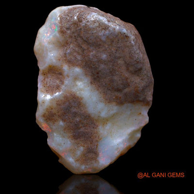 31.00 Cts Natural Australian Fire Opal Fancy Rough Loose Gemstone For Jewelry 23x21x9 mm R-829