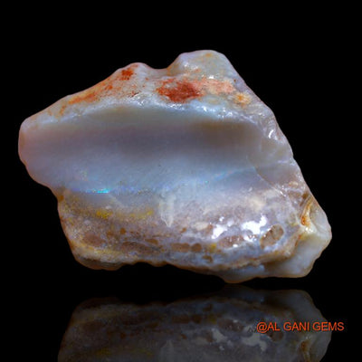 36.00 Cts Natural Australian Fire Opal Loose Gemstone Fancy Rough 25x22x14 mm R-830