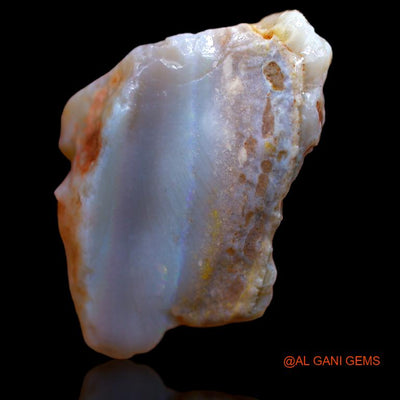 36.00 Cts Natural Australian Fire Opal Loose Gemstone Fancy Rough 25x22x14 mm R-830