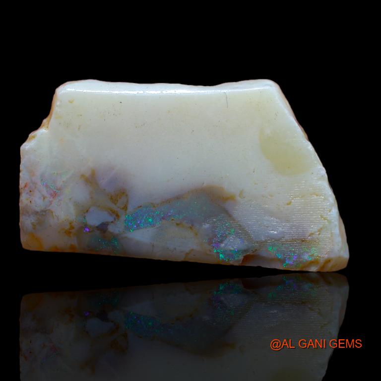 19.00 Cts Natural Australian Fire Opal Loose Gemstone Fancy Rough 27x15x7 mm R-834