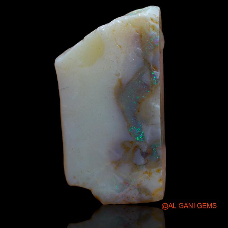 19.00 Cts Natural Australian Fire Opal Loose Gemstone Fancy Rough 27x15x7 mm R-834