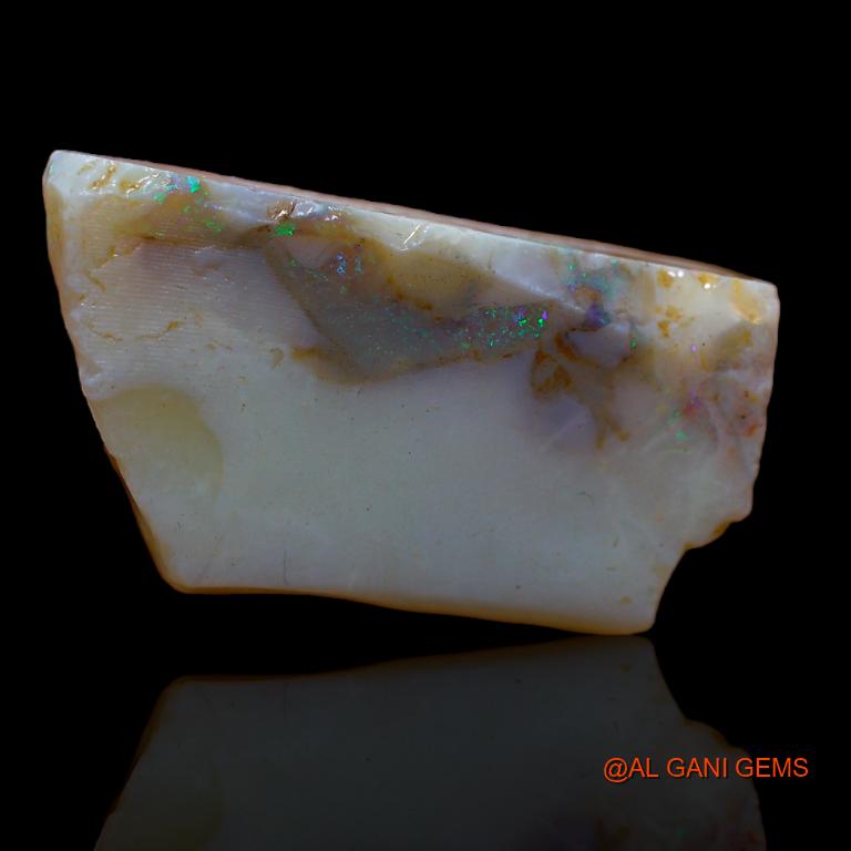 19.00 Cts Natural Australian Fire Opal Loose Gemstone Fancy Rough 27x15x7 mm R-834