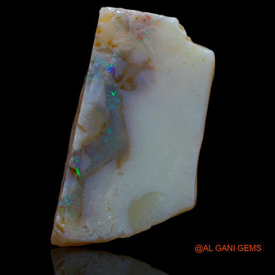 19.00 Cts Natural Australian Fire Opal Loose Gemstone Fancy Rough 27x15x7 mm R-834