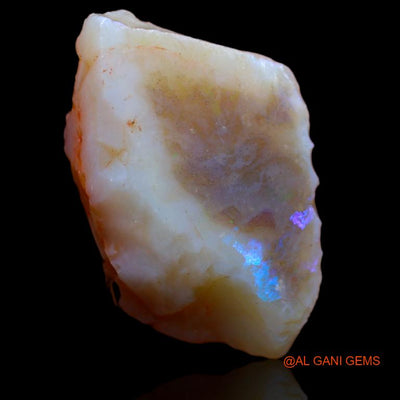 16.00 Cts Natural Australian Fire Opal Fancy Rough Loose Gemstone For Jewelry 22x18x6 mm R-838