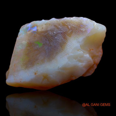 16.00 Cts Natural Australian Fire Opal Fancy Rough Loose Gemstone For Jewelry 22x18x6 mm R-838