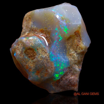 13.00 Cts Unheated Australian Fire Opal Loose Gemstone Fancy Rough Natural 22x20x5 mm R-839