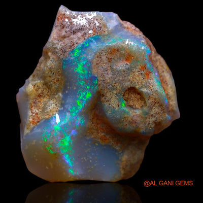 13.00 Cts Unheated Australian Fire Opal Loose Gemstone Fancy Rough Natural 22x20x5 mm R-839